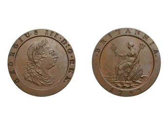 Moneda de dos peniques, 1797