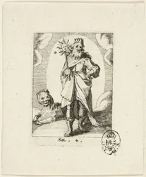 Sol, lámina cuatro de Der VII Planeten