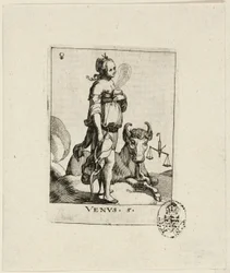 Venus, lámina cinco de Der VII Planeten