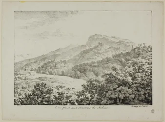 Vista tomada en la región de Subiaco, de Views of Italy