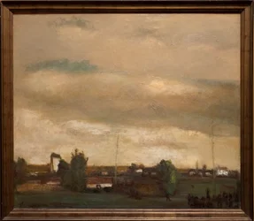 Pueblo y tiro con arco