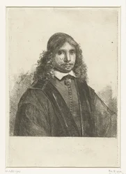 retrato, de, un, joven