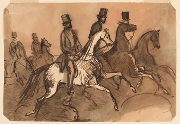 Hombres a caballo