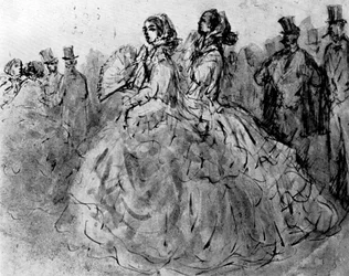 Paseo, siglo XIX, 1930
