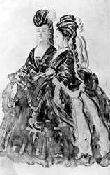 Dos Damas, 1930