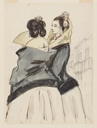 Dos mujeres españolas