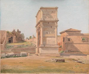 El Arco de Tito en Roma