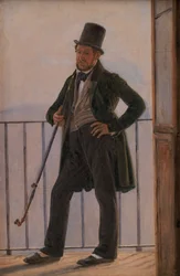 El pintor Albert Küchler