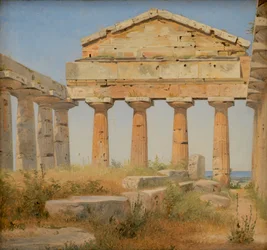 El templo de Atenea en Paestum