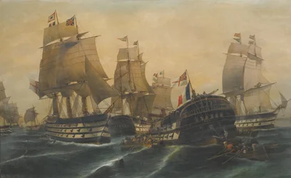La Batalla de Trafalgar