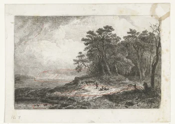 paisaje con pastor