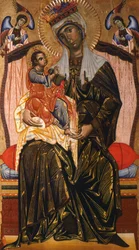Virgen con el Niño, de Coppo di Marcovaldo (hacia 1220-después de 1276)