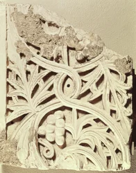 Fragmento de un friso, del monasterio de Apa Jeremías, Sakkara