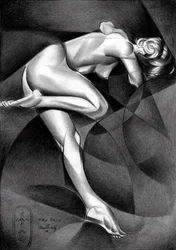 Desnudo abstracto elegante