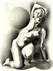 Mujer elegante y estilizada