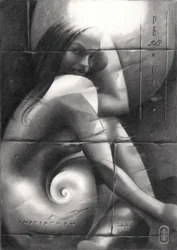 La enigmática mirada en espiral