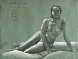 Figura femenina con detalles exquisitos