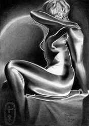 Mujer Art Déco resplandeciente