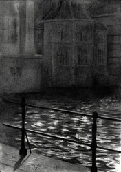 Reflejos en el canal de la Ciudad Vieja