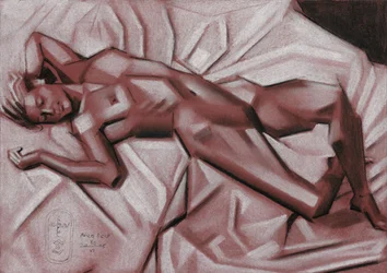 Reposo desnudo y sereno