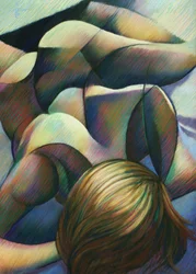 Figura abstracta serena
