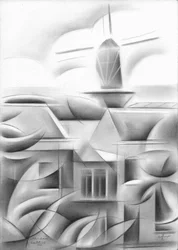 Geometría urbana sombreada