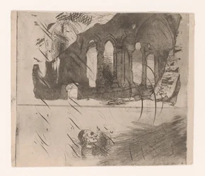 Ruinas de una abadía