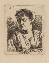 Busto de una joven