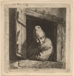El Campesino en una Ventana