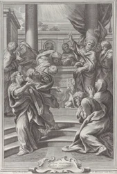 San Pablo predicando en Atenas, 1679