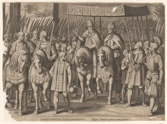 Coronación imperial de Carlos V en Bolonia, 1530 - Triunfos de Carlos V (título de la serie)