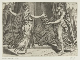 Judit con la cabeza de Holofernes