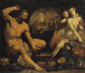 Venus y Vulcano, 1590
