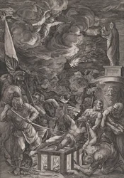 Martirio de San Lorenzo, 1571