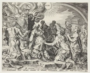 El sacrificio de Noé