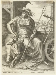 palidece Diosas y ninfas (título de la serie)