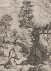 San Francisco Penitente en el Desierto, 1575