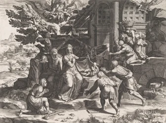 La adoración de los pastores