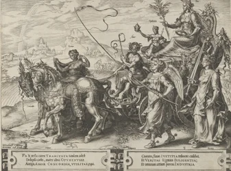 El triunfo de la paz, del Ciclo de las vicisitudes de los asuntos humanos, placa 8, 1564