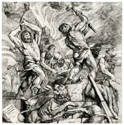 La fragua de Vulcano, siglo XVI, 1937