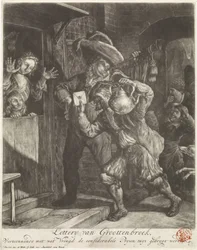 Lotería de Grootebroek, 1694 Lottery van Groottenbroek, Exhibiendo con qué alegría el considerado Prysen tuys be brogt (título sobre objeto)