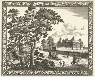 Vista del Palacio Honselersdijk 