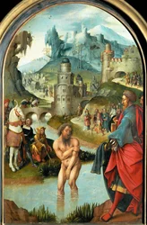 Pequeño altar (pintura sobre madera de roble)