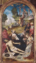 La lamentación de Cristo, c.1515-20 (óleo sobre tabla)