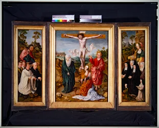 Tríptico de la Crucifixión (panel, central)