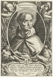 H. Juan de Matha
B. Ioannes Mattha (título en el objeto)
Fundadores de órdenes religiosas (título de la serie)