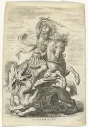 H. Joris lucha contra el dragón