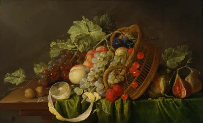 Naturaleza muerta con una canasta de frutas, ca 1654