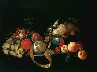 Naturaleza muerta con frutas