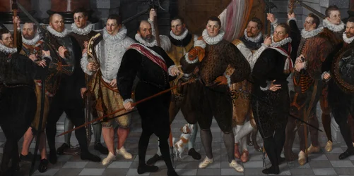 La compañía del capitán Dirck Jacobsz Rosecrans y del teniente Pauw
La compañía del capitán Dirck Jacobsz Rosecrans y del teniente Pauw, Amsterdam, 1588